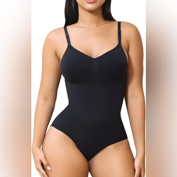 Black Women's Bodysuit - Picture 2 of 3